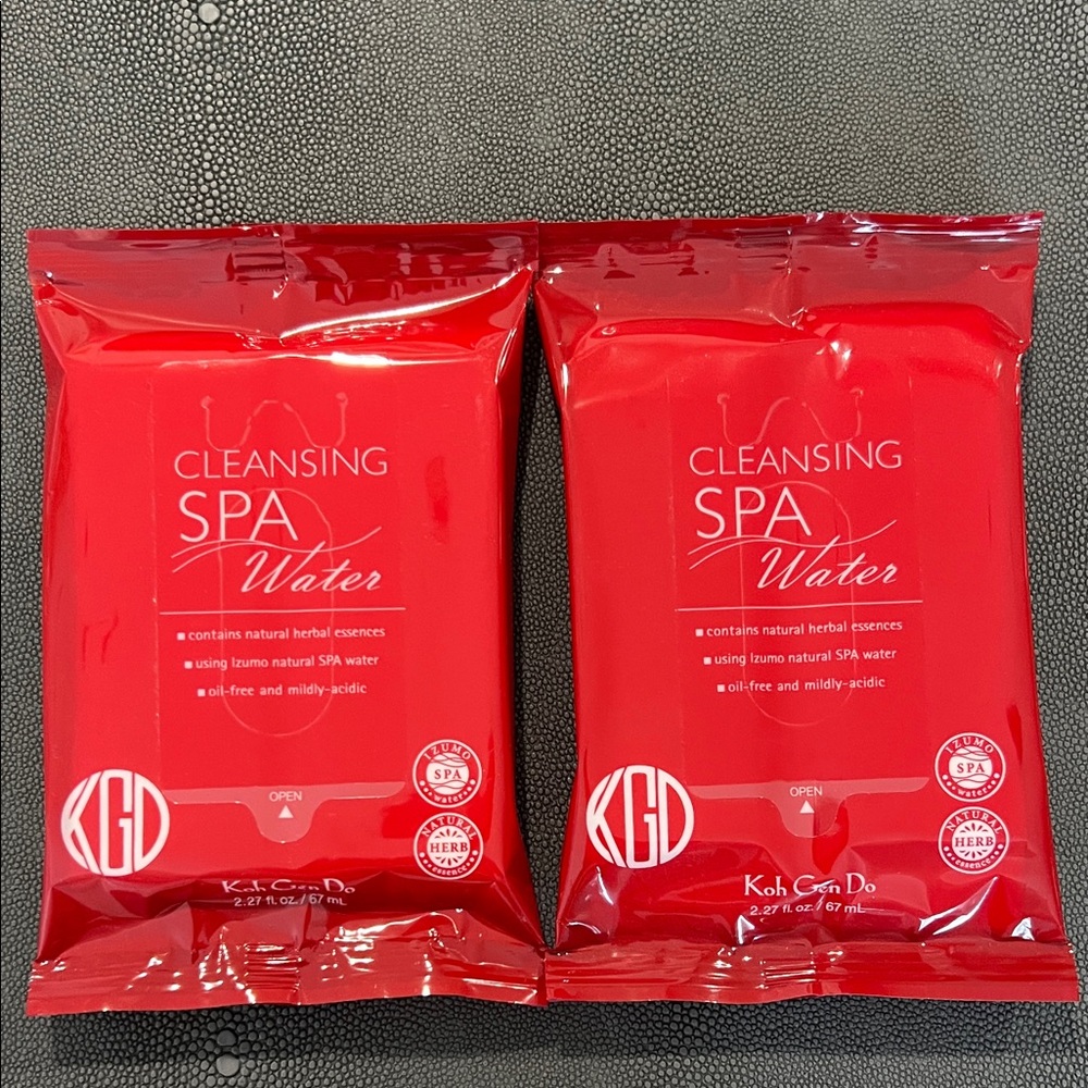 Koh Gen Do's Cleansing Spa Water Cloths - set of 2